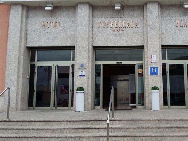 Ponferrada Plaza Hotell Eksteriør bilde